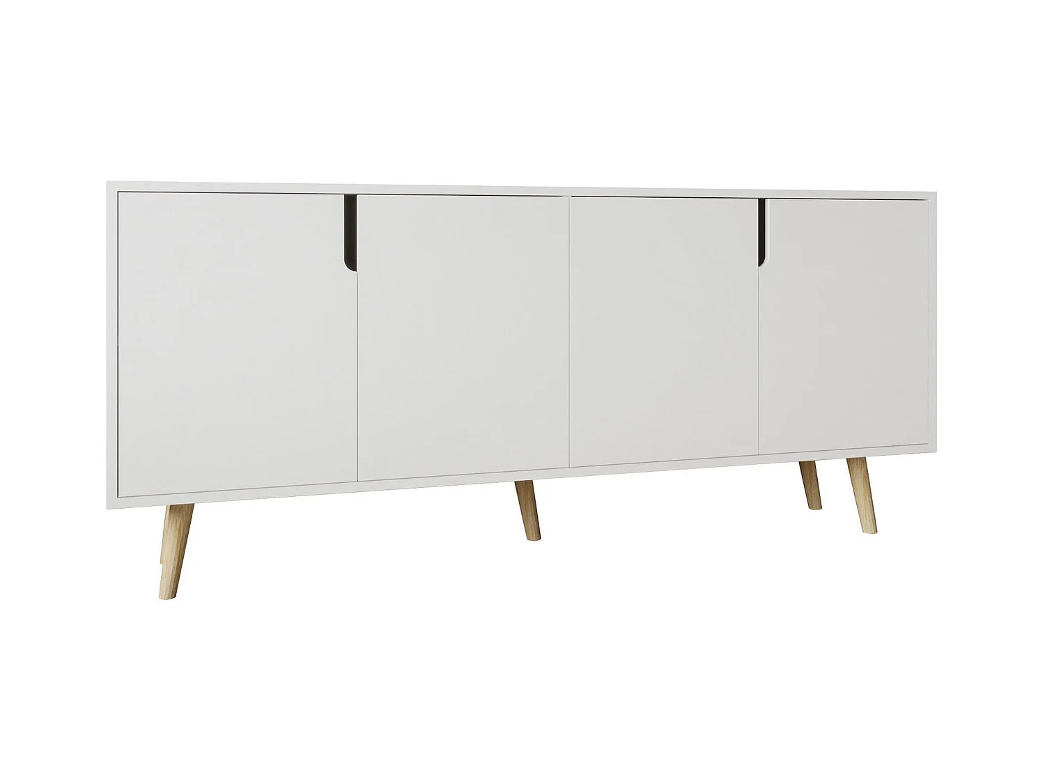 Buffet – 180 cm – Blanc – Aggloméré