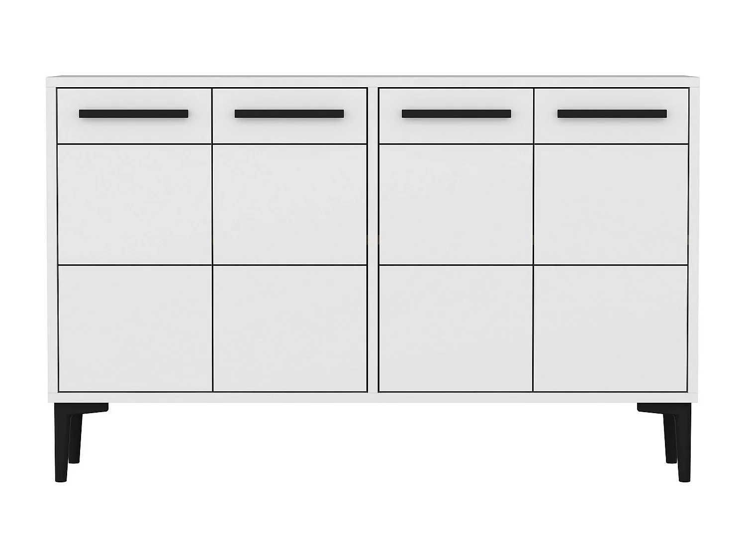 Buffet Alnitak 120cm Blanc