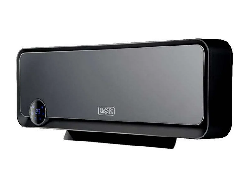 Black & Decker BXWSH2000E stufetta elettrica Interno Nero 2000 W Riscaldatore ambiente elettrico con ventilatore