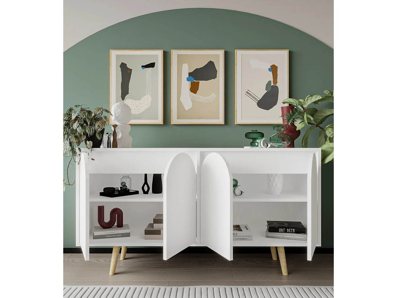 Aparador – 150 cm – Blanco – Aglomerado