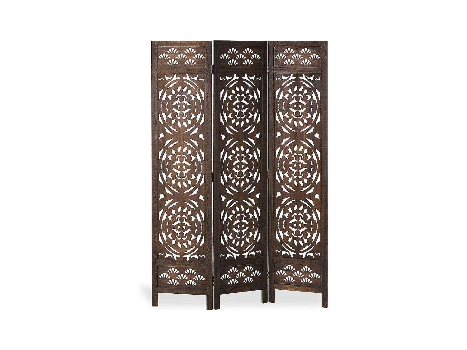 Paravent 170x120x2 cm Design Marron