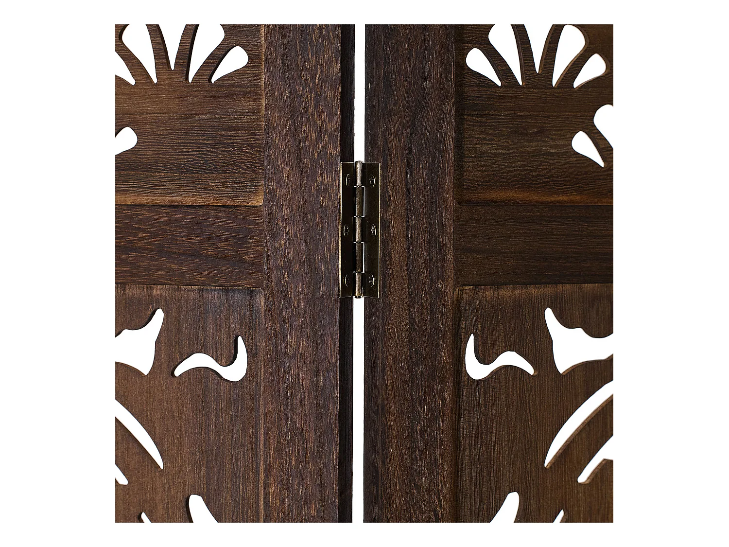 Paravent 170x120x2 cm Design Marron