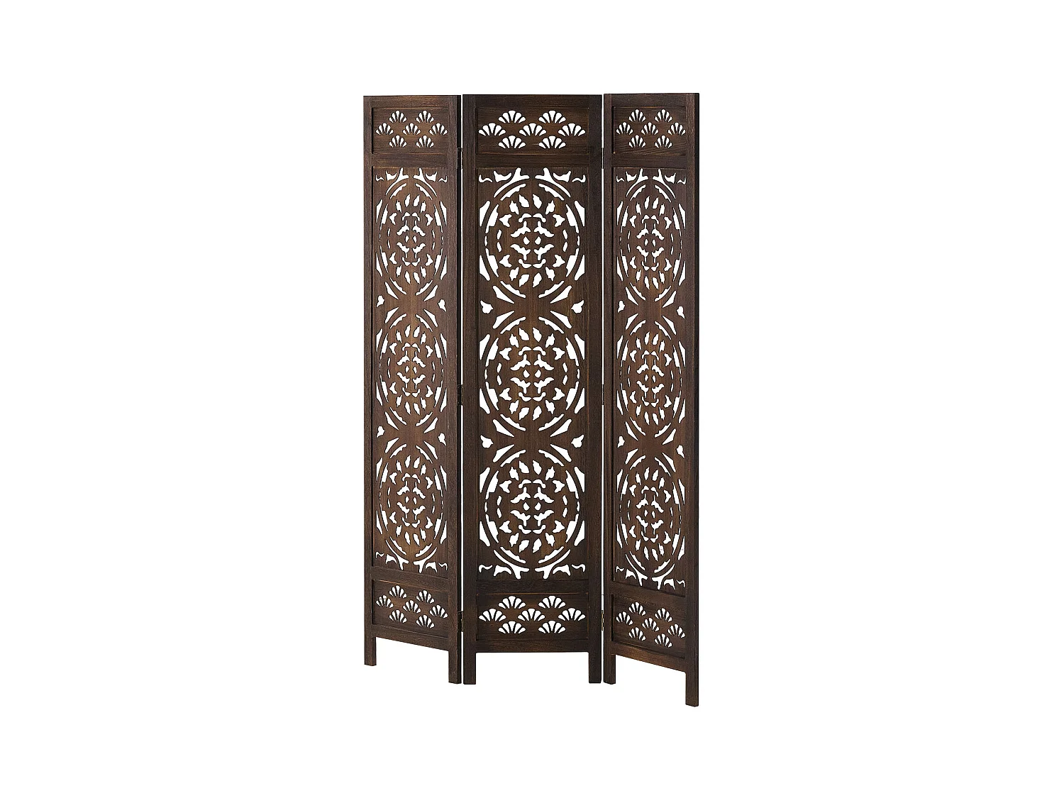 Paravent 170x120x2 cm Design Marron