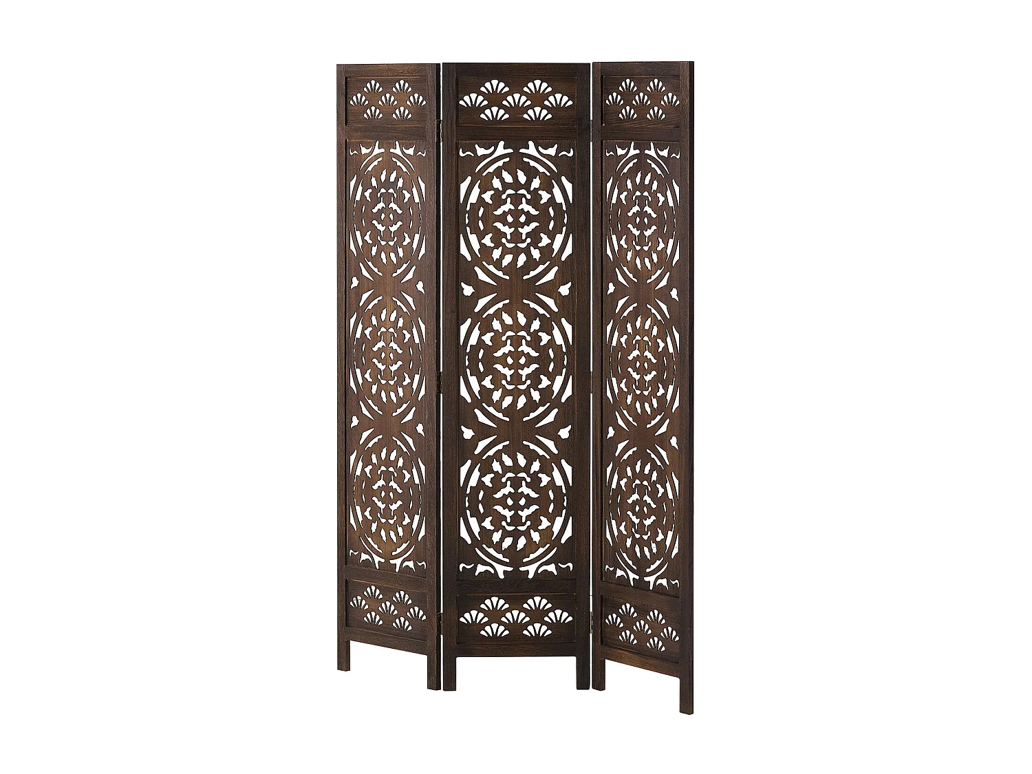 Kamerscherm 170x120x2 cm Bruin Design