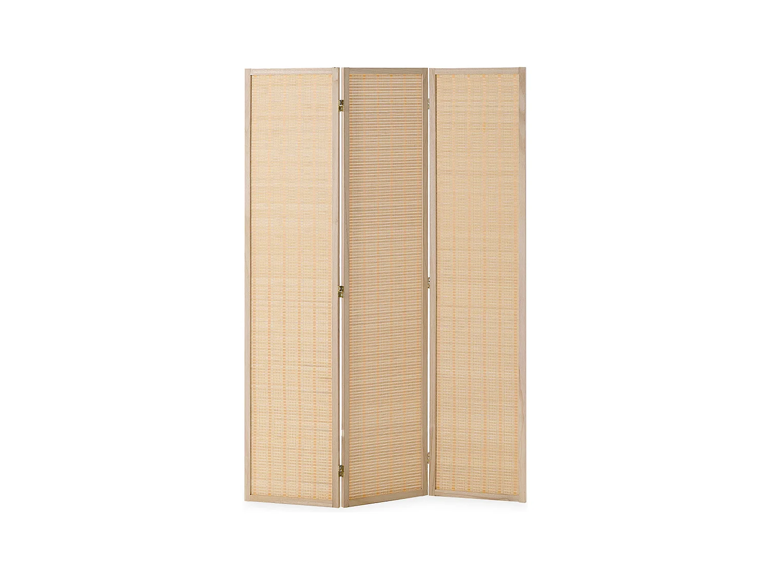 Paravent 120x170x2 cm Bois Naturel