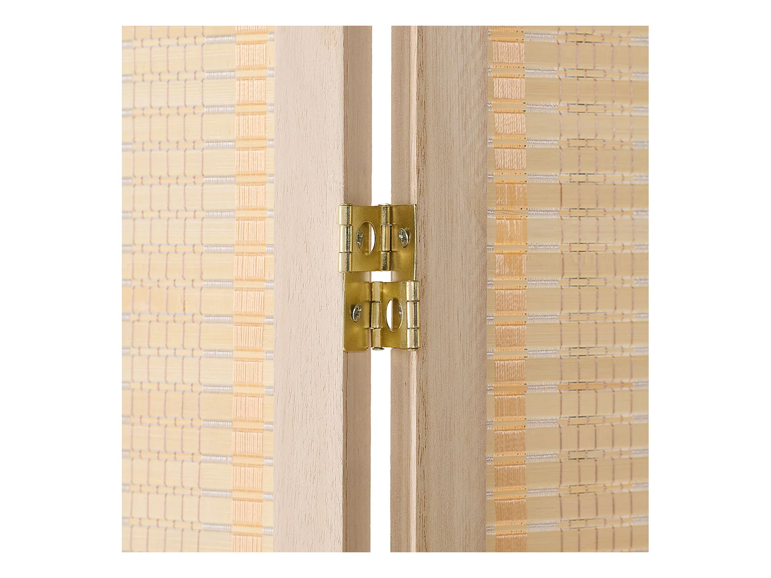 Paravent 120x170x2 cm Bois Naturel