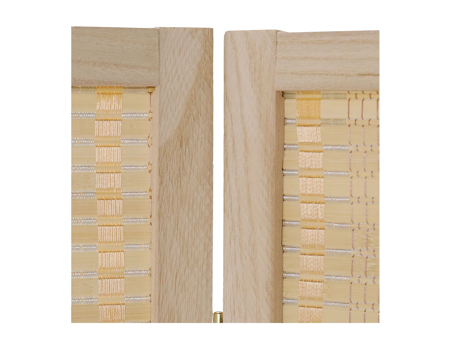 Paravent 120x170x2 cm Bois Naturel