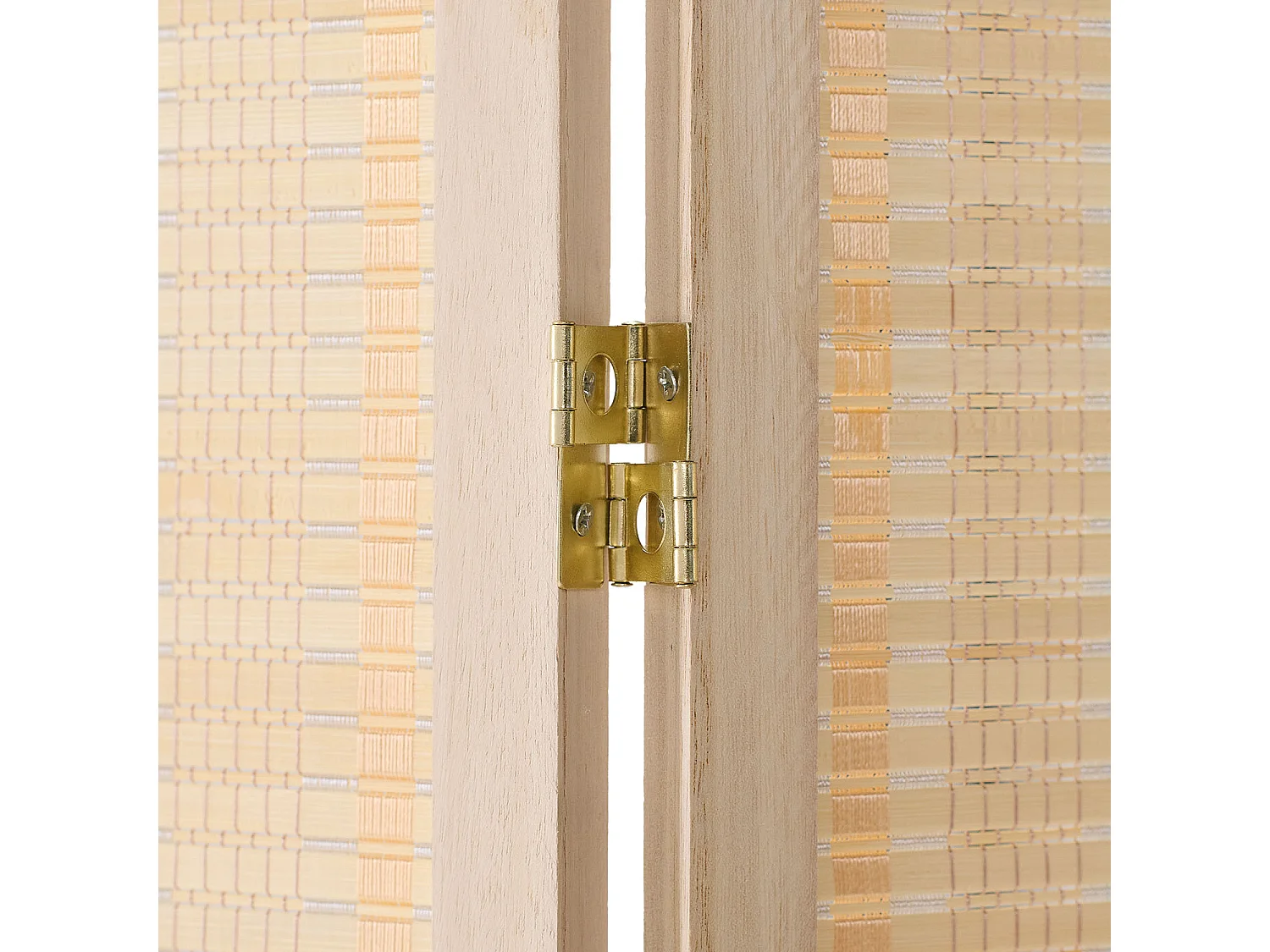 Paravent 120x170x2 cm Bois Naturel