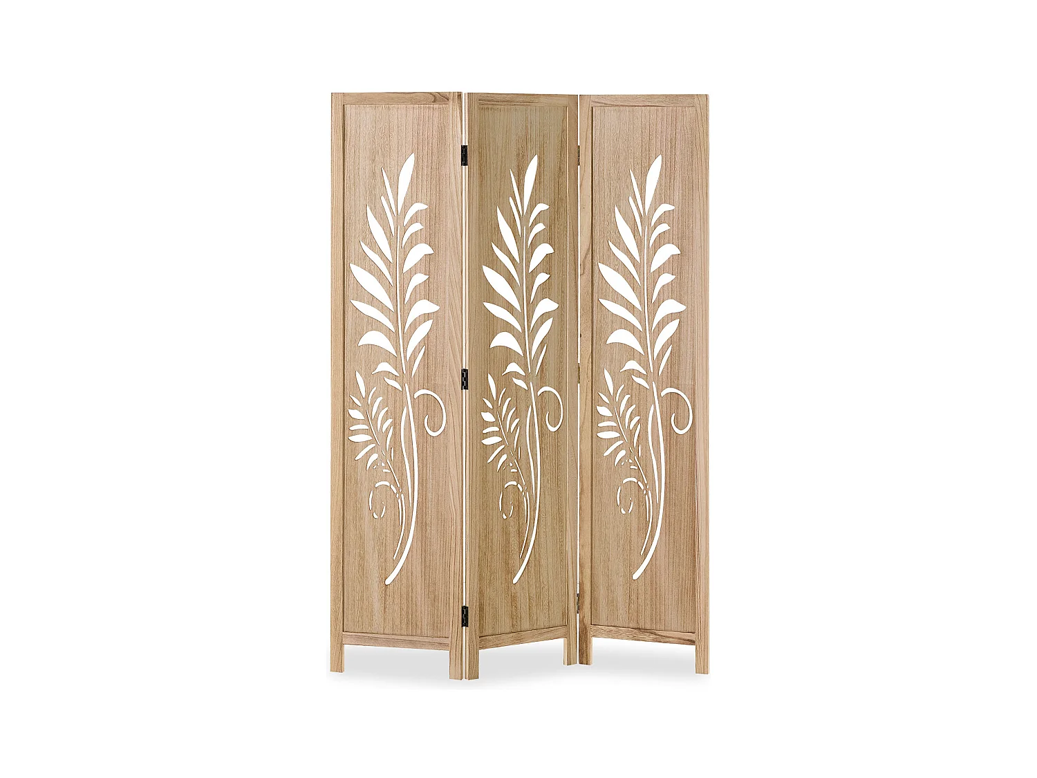 Paravent 170x120x2.0 cm Naturel Design Naturel