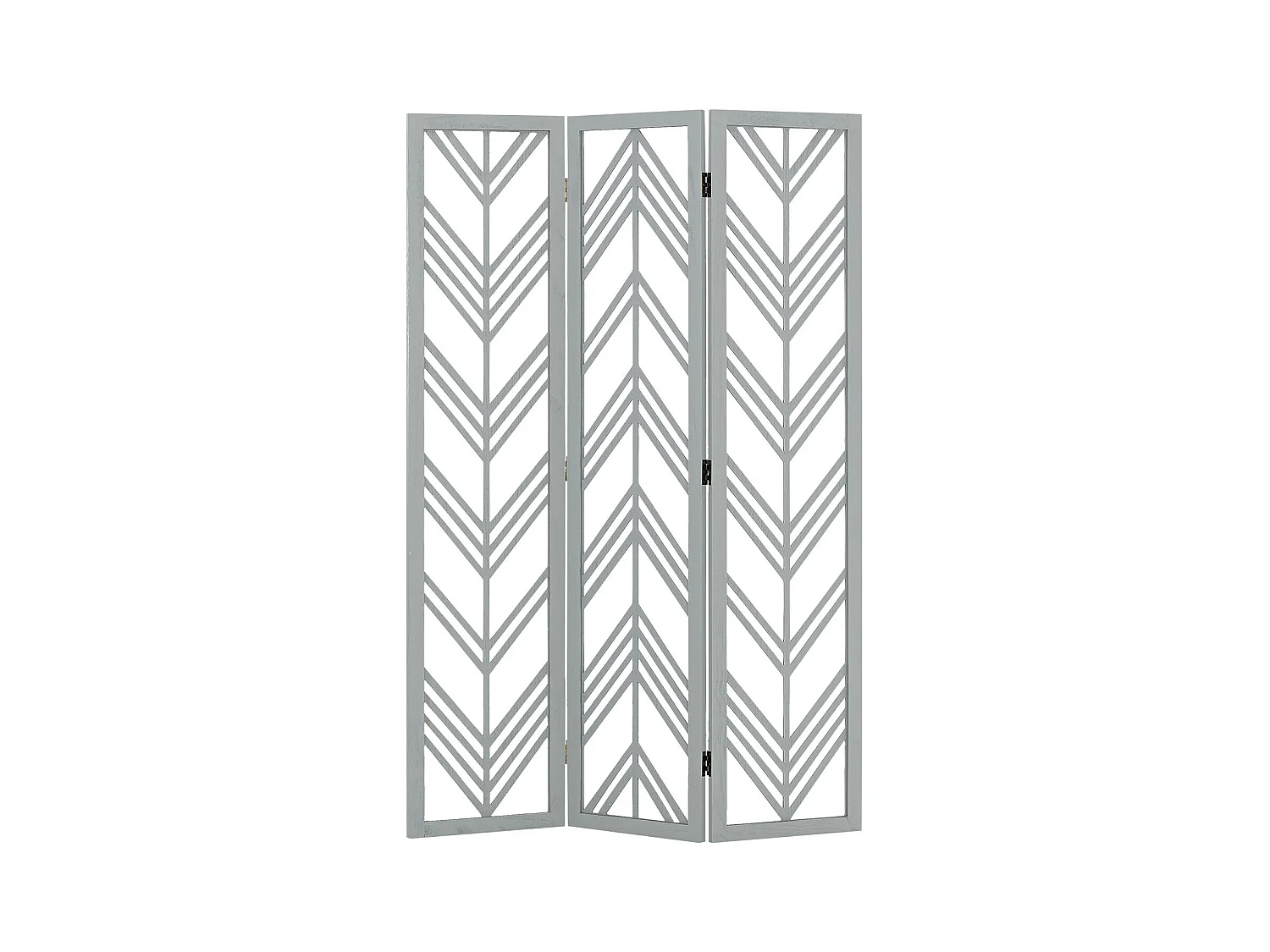 Paravent 170x120x2 cm Gris