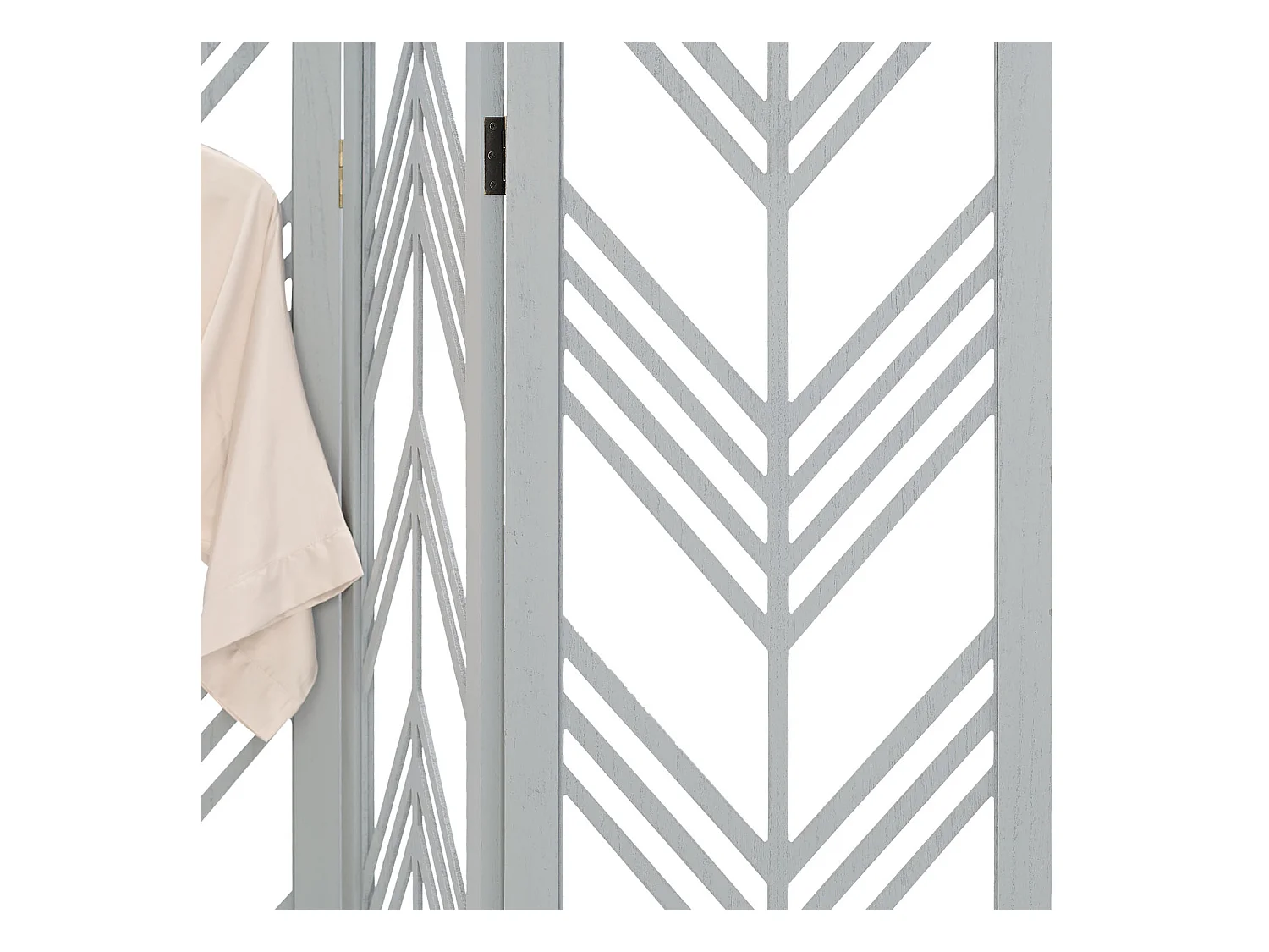 Paravent 170x120x2 cm Gris