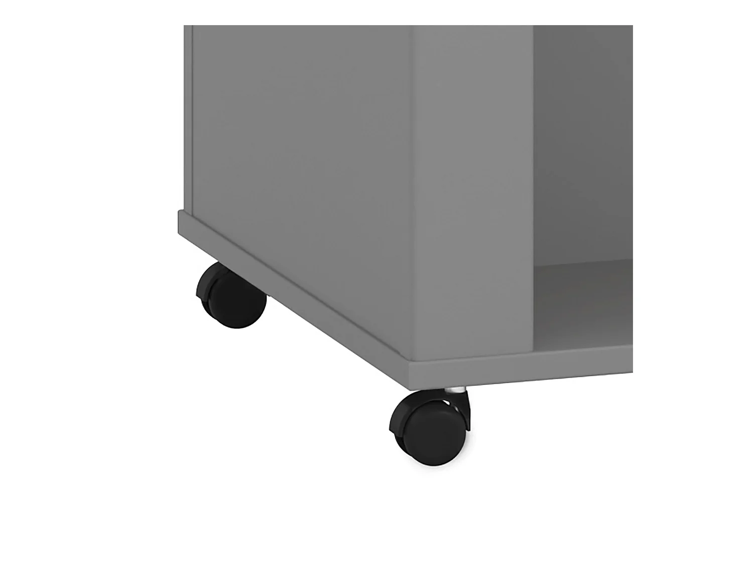 Table basse 114,5x49x50,5 cm Gris