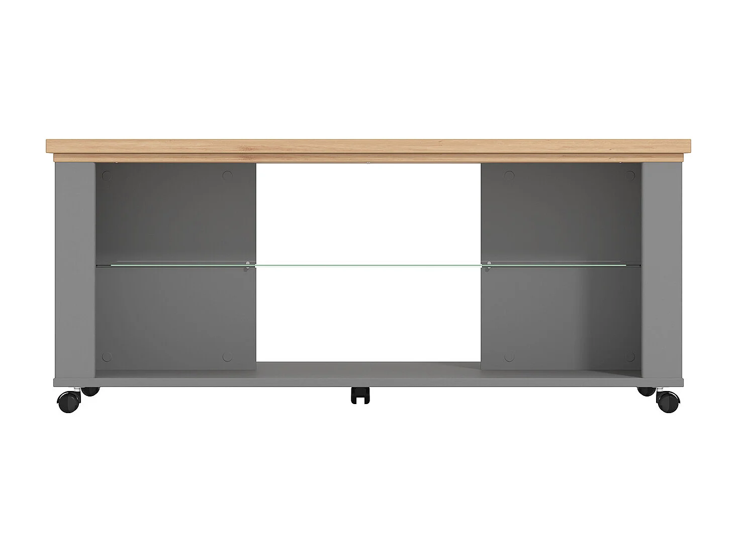 Couchtisch 114,5x49x50,5 cm Grau