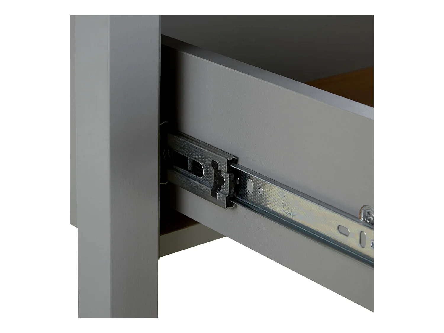 Table basse 110x40,5x60 cm gris