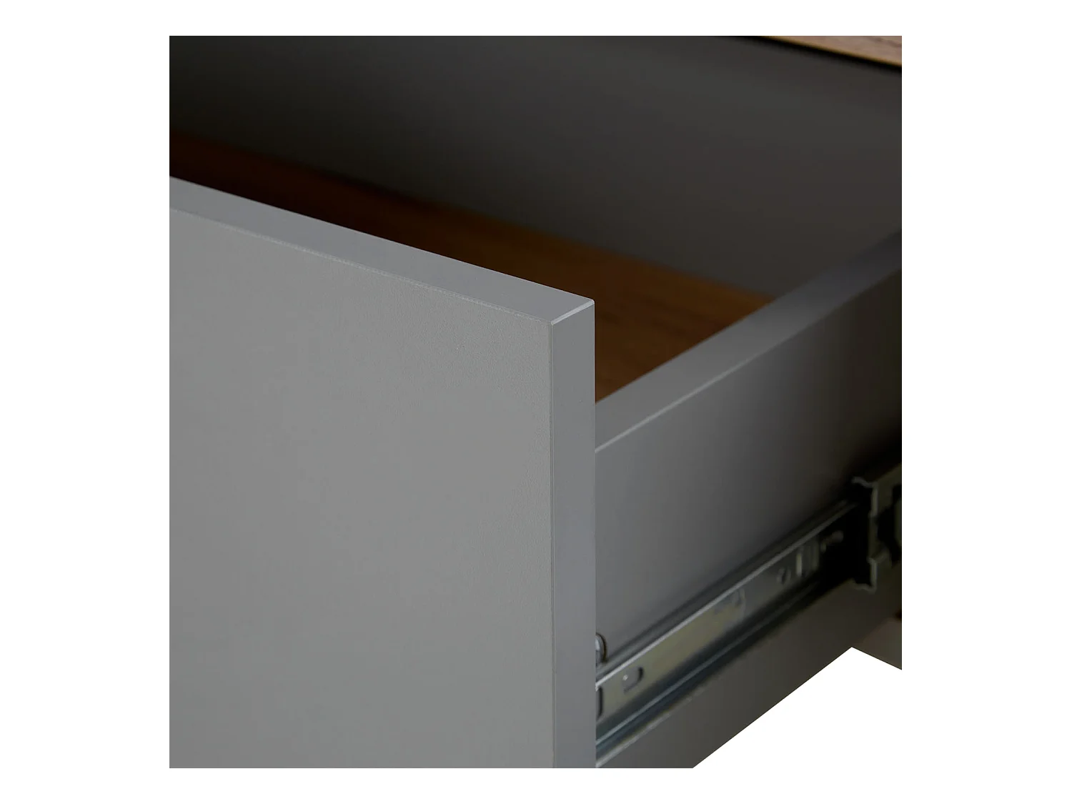 Table basse 110x40,5x60 cm gris