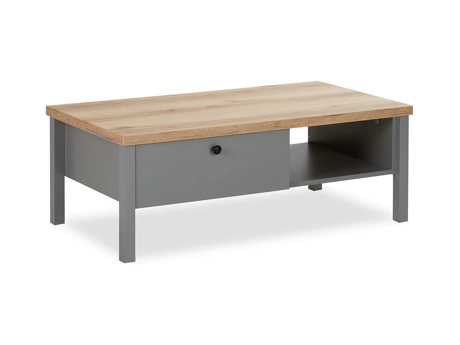 Couchtisch 110x40,5x60 cm grau