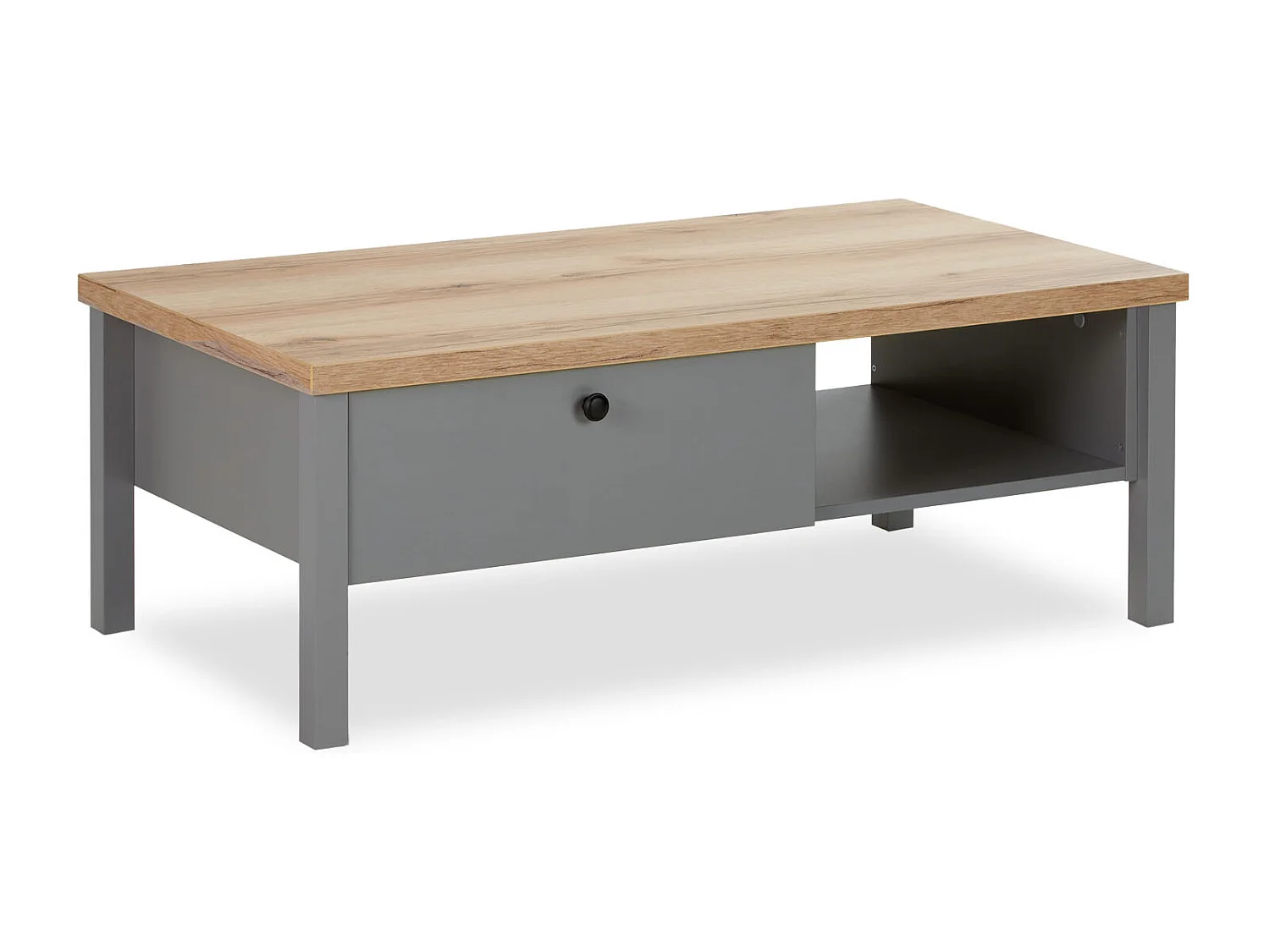 Couchtisch 110x40,5x60 cm grau