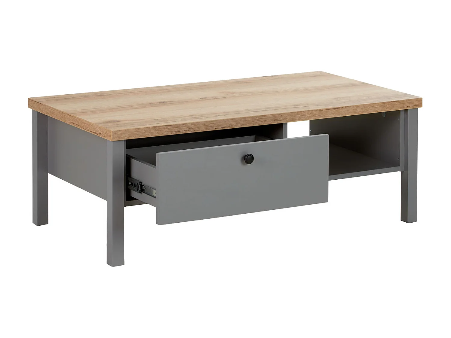 Couchtisch 110x40,5x60 cm grau