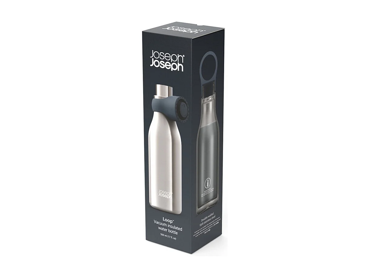Accessoire de cuisine Joseph Joseph Bouteille d eau Loop 500 ml Inox
