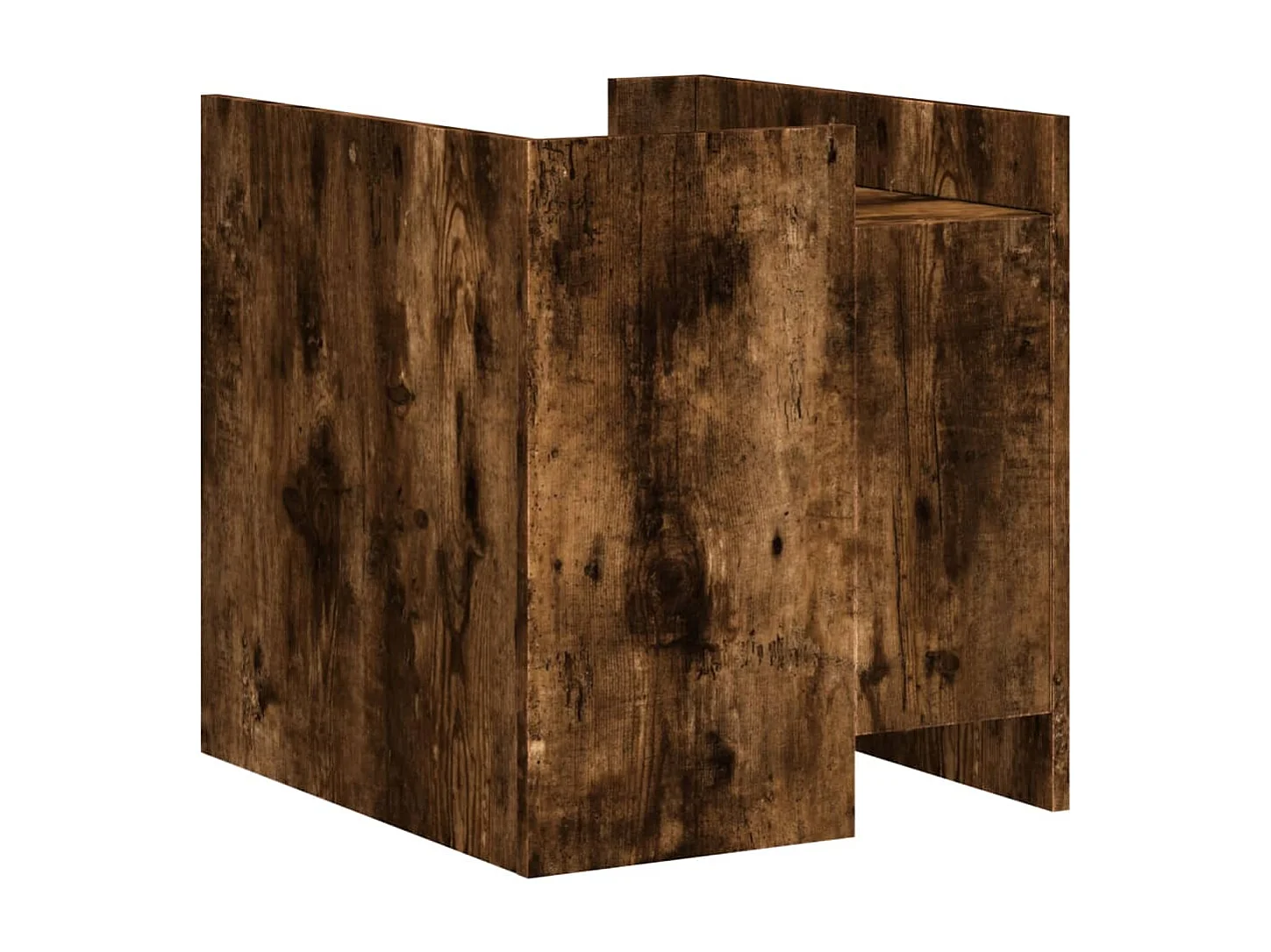 Table de chevet avec bois marron 45 x 50 x 50 cm DEC033656