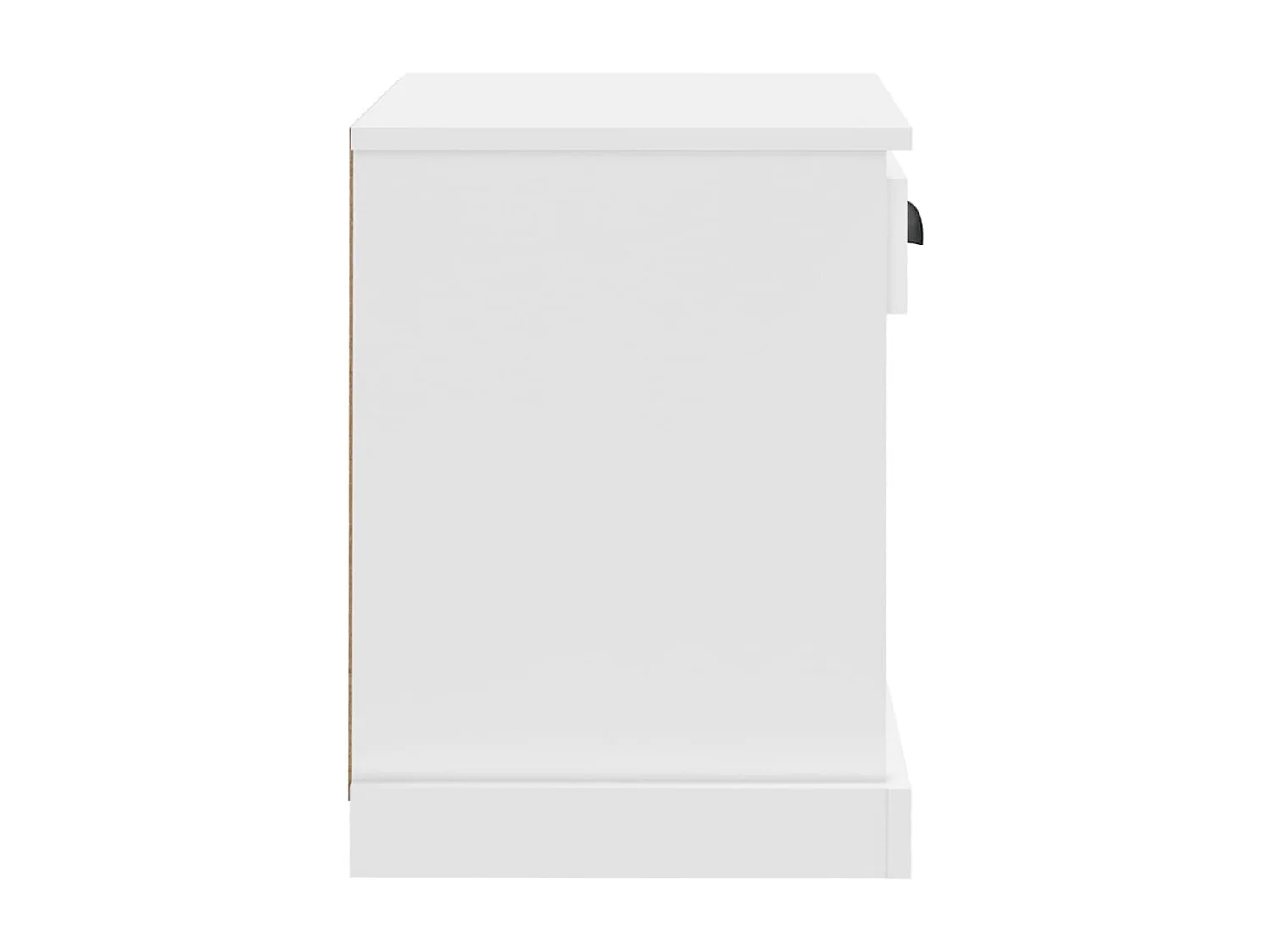 Lot de 2 tables bois blanche 43 x 36 x 50 cm DEC034967