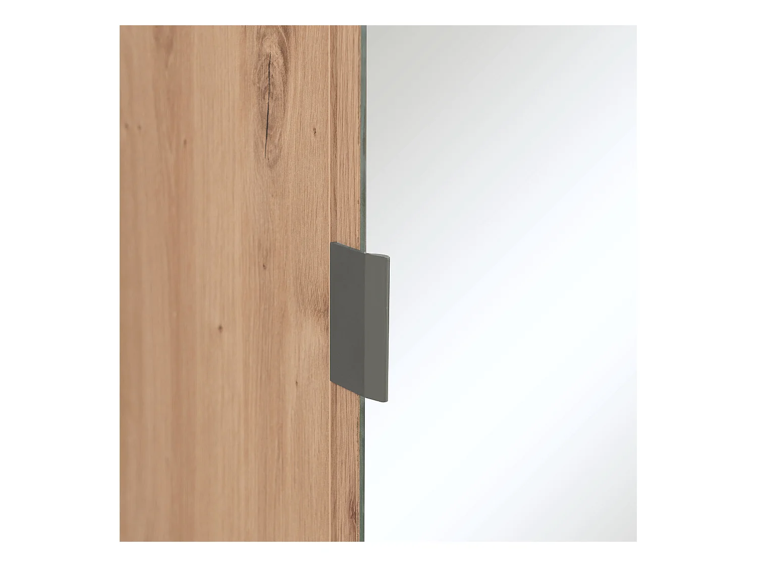 Armoire 80x190x37 cm en chêne naturel