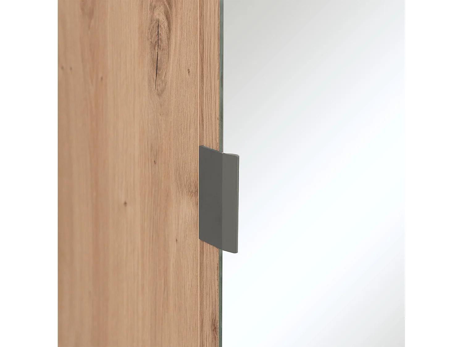 Armoire 80x190x37 cm en chêne naturel