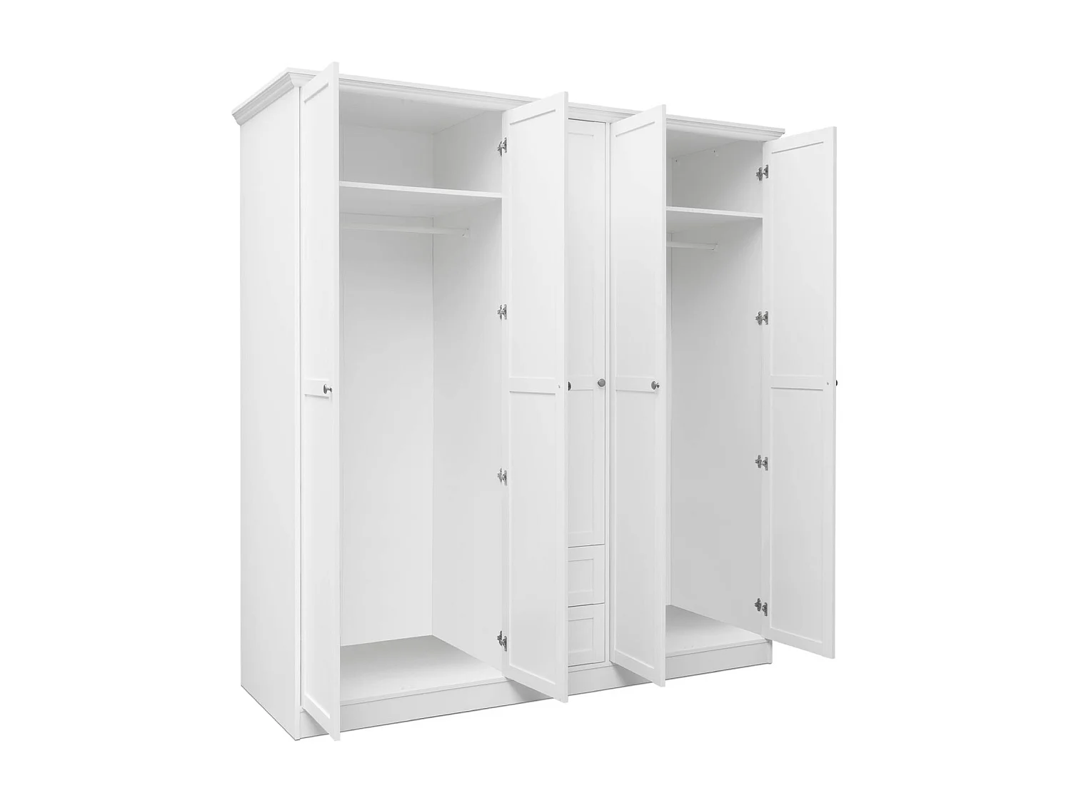 Armario 187x200x67 cm blanco