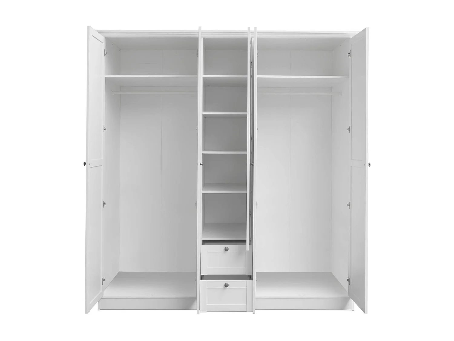 Armario 187x200x67 cm blanco