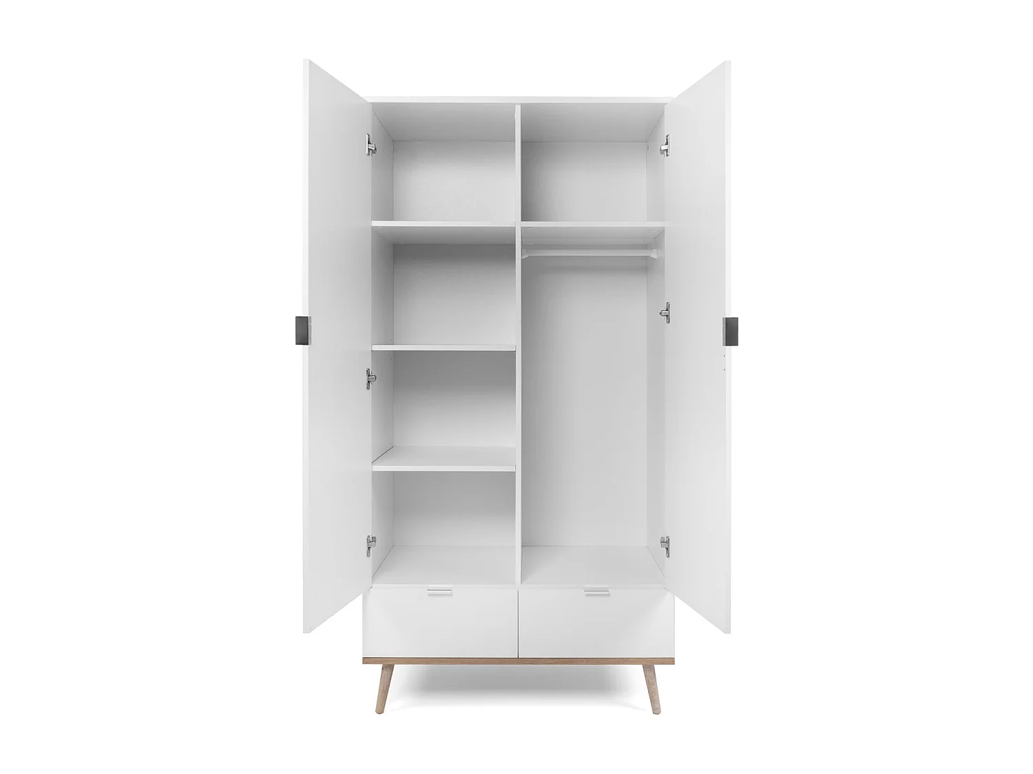 Armario 90x180x55 cm blanco