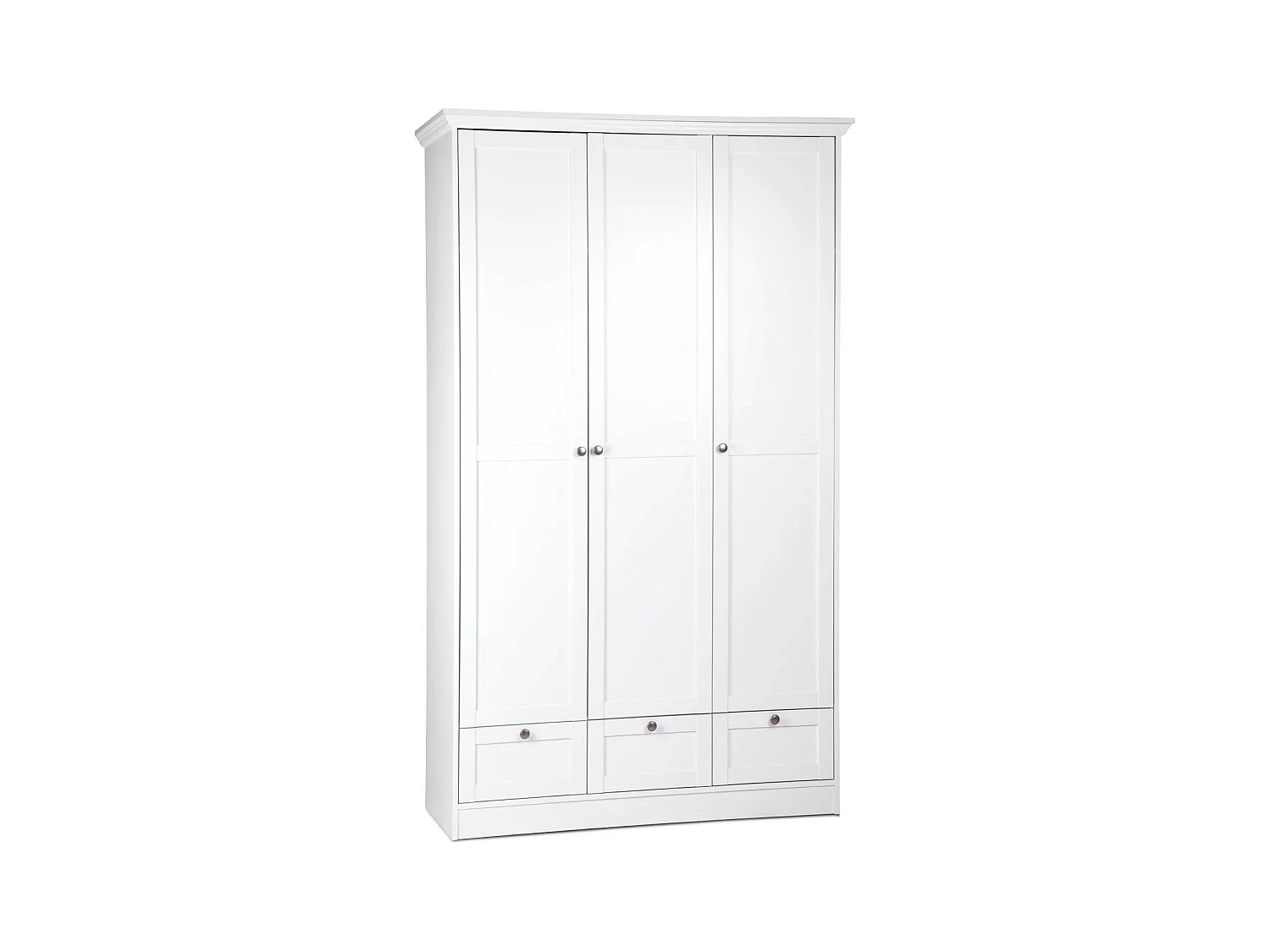 Armoire 120x200x51 cm blanche