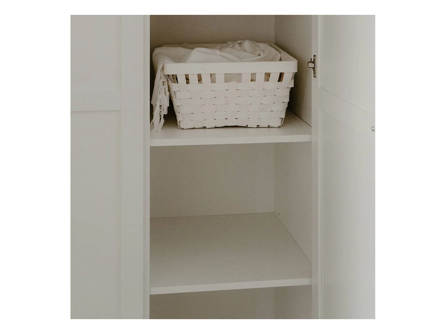 Armoire 120x200x51 cm blanche