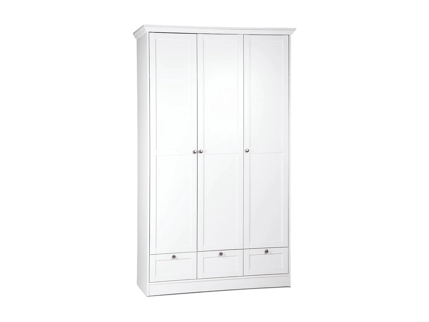 Armario 120x200x51 cm blanco