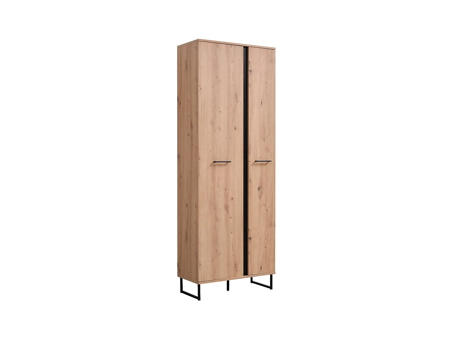 Armoire 70,5x194,5x35 cm Bois chêne naturel Ensemble de hall 5 pièces