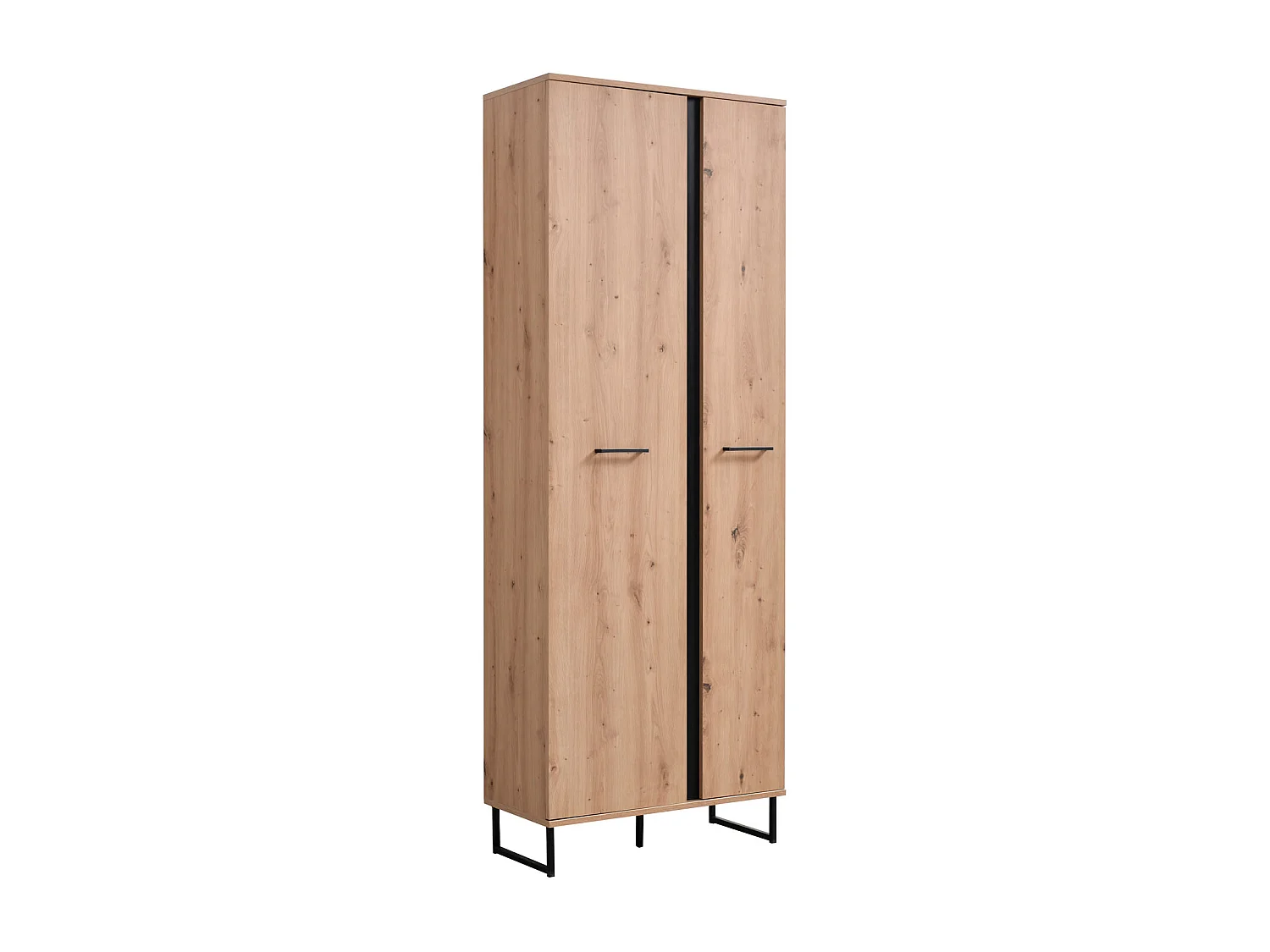 Armoire 70,5x194,5x35 cm Bois chêne naturel Ensemble de hall 5 pièces