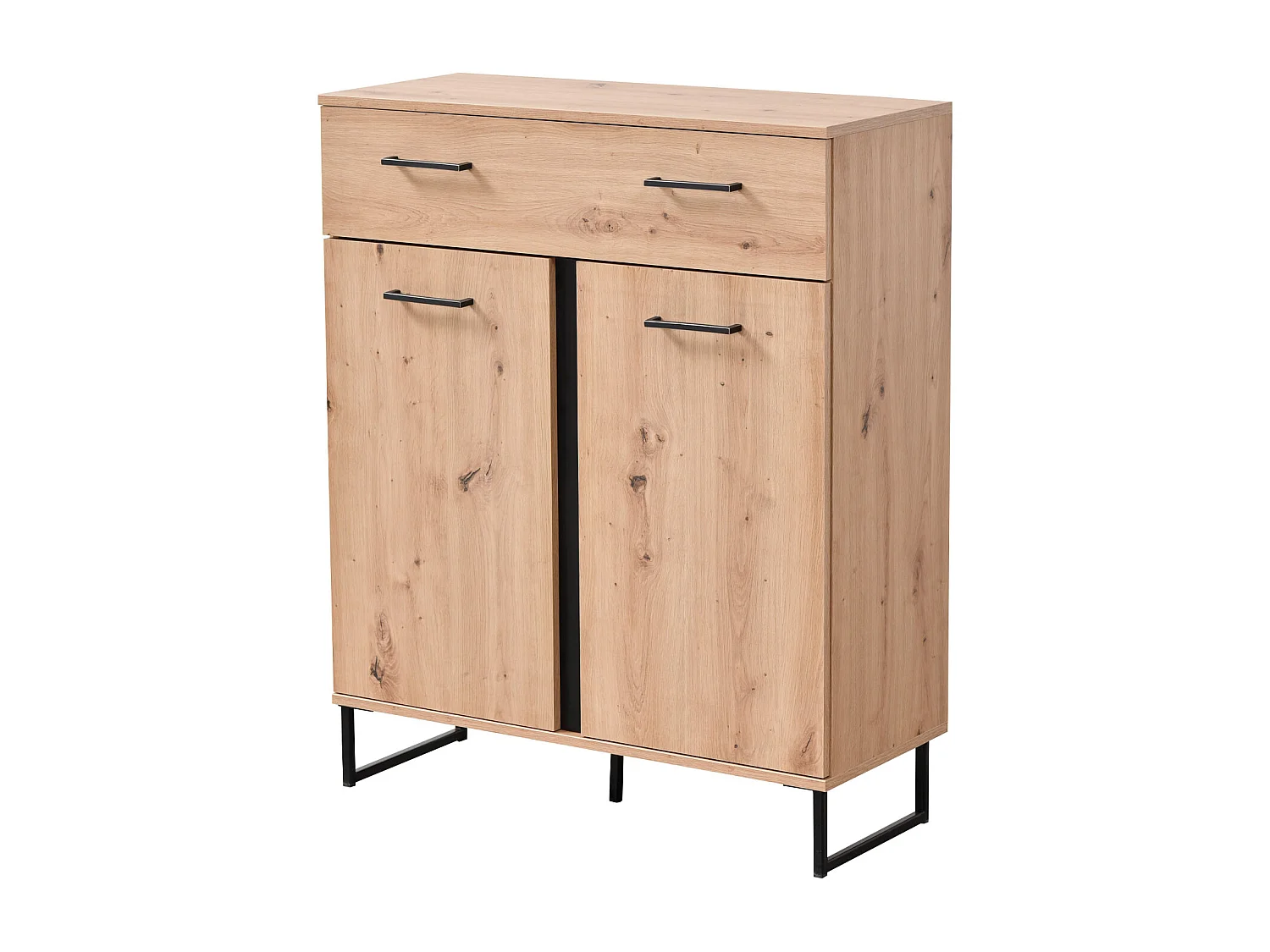 Armoire 70,5x194,5x35 cm Bois chêne naturel Ensemble de hall 5 pièces