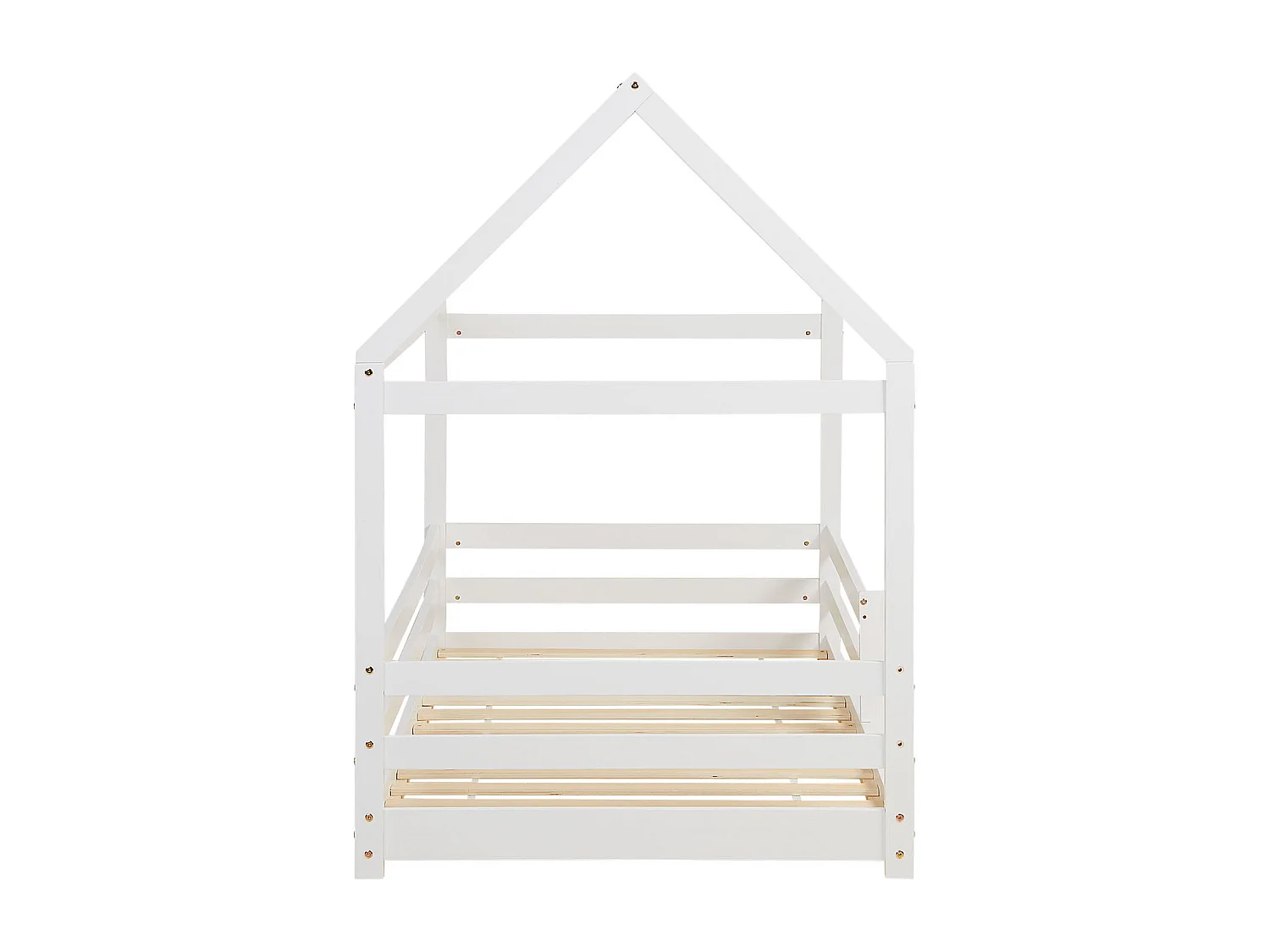 Łóżko dziecięce 90x200 cm białe