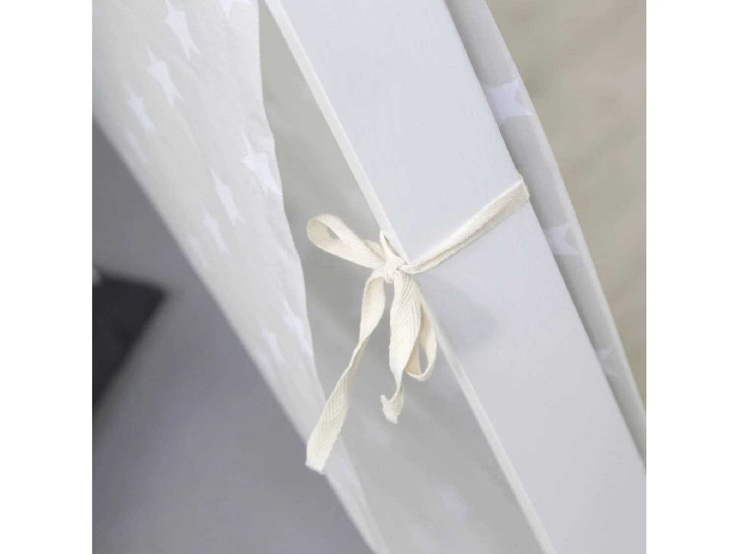 Kinderbett 90x200 cm weiß