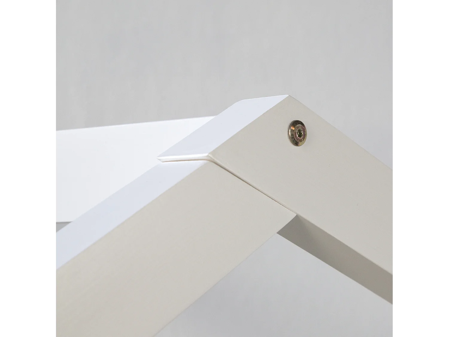 Lit enfant 90x200 cm lit bébé blanc