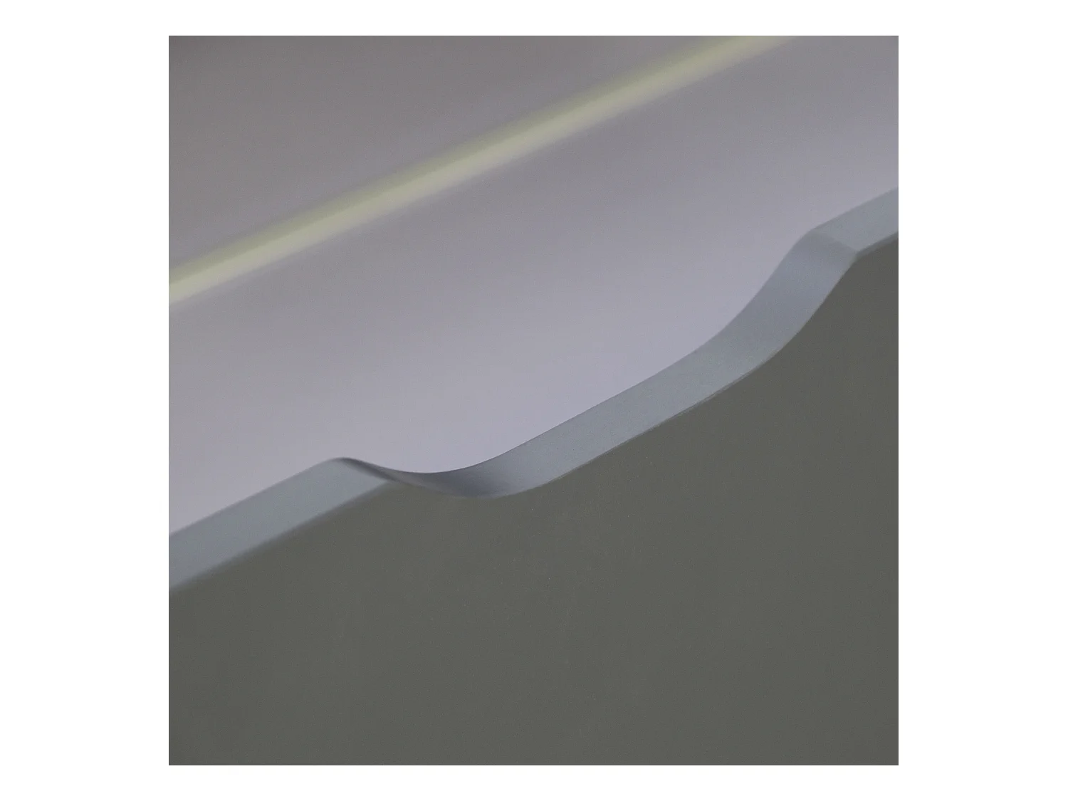 Kinderbed 90x200 cm grijs matras 90x200 cm wit