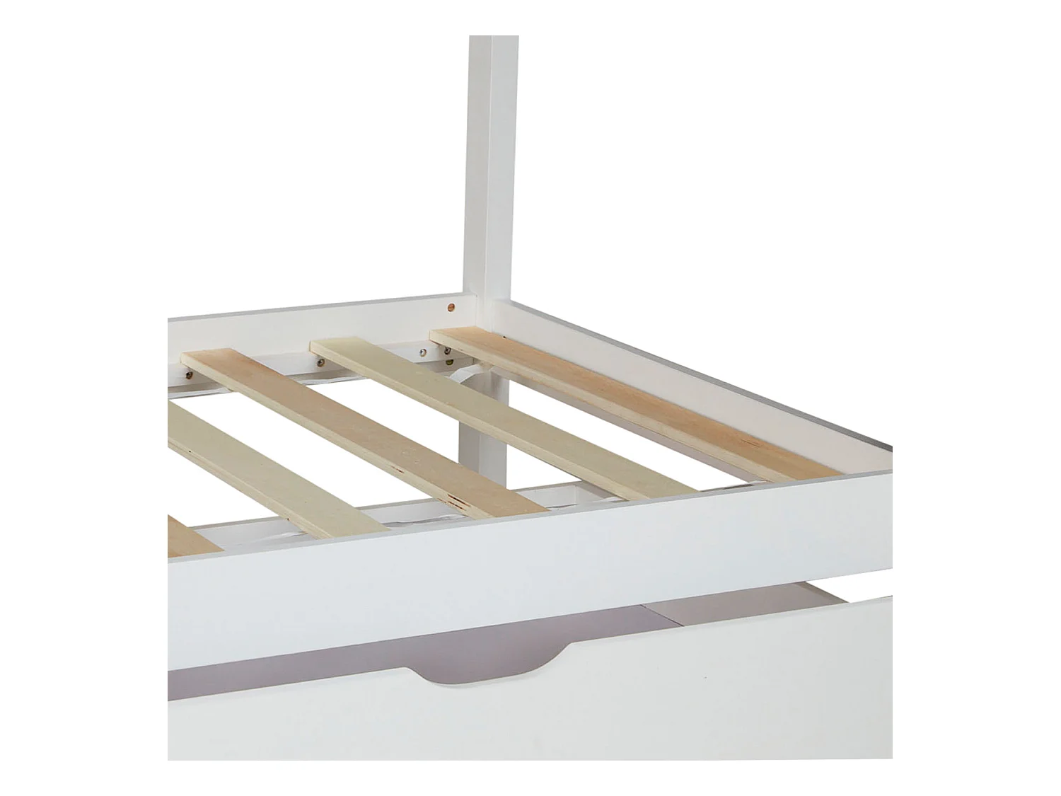 Kinderbed 90x200 cm wit