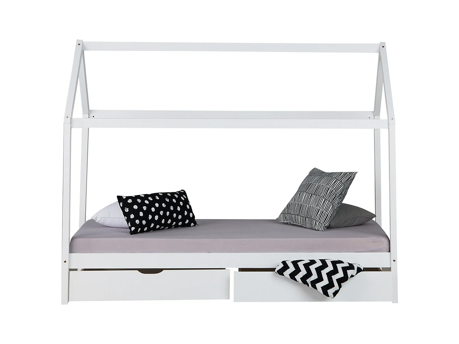 Kinderbed 90x200 cm wit