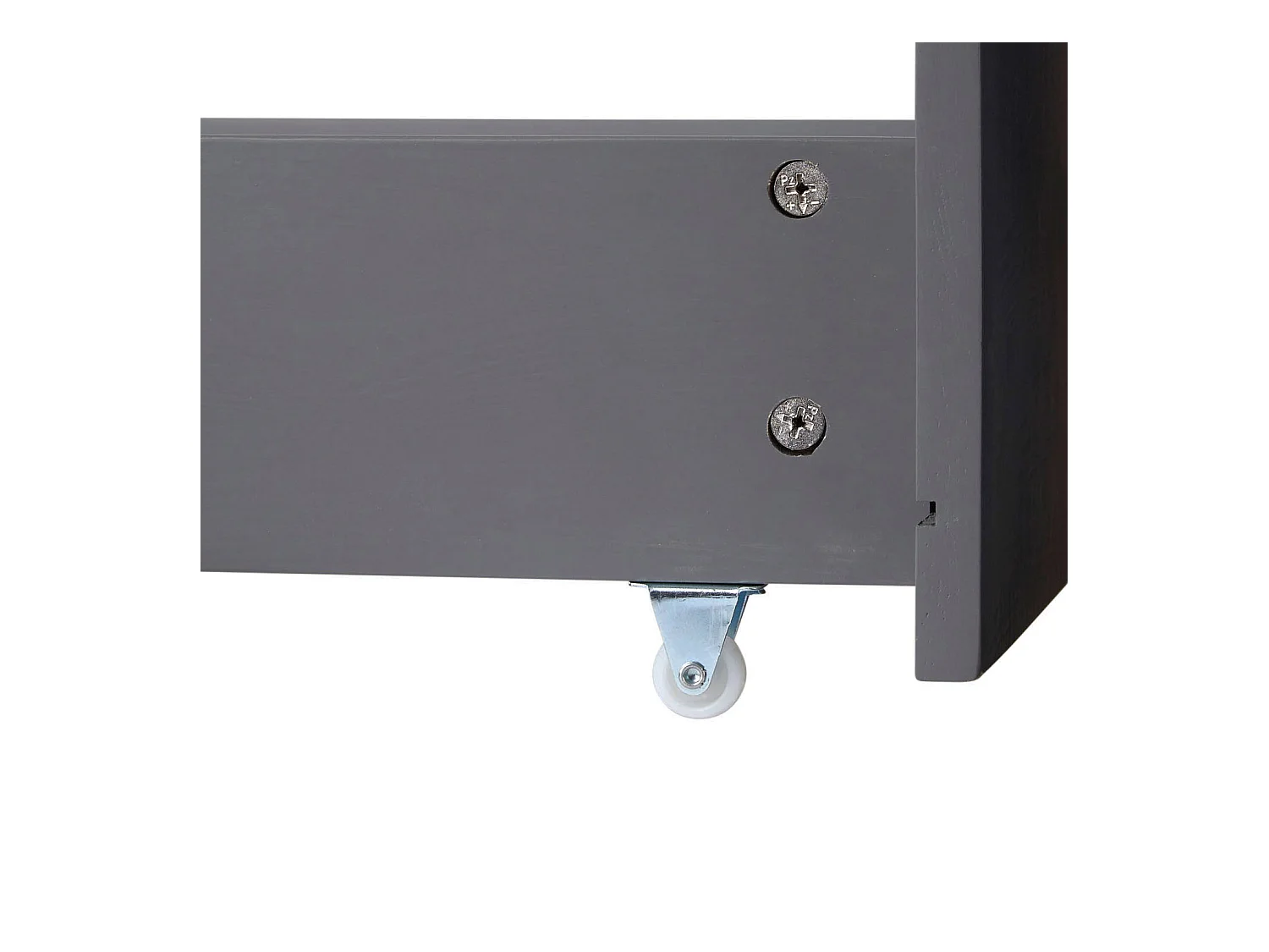 Kinderbed 90x200 cm grijs