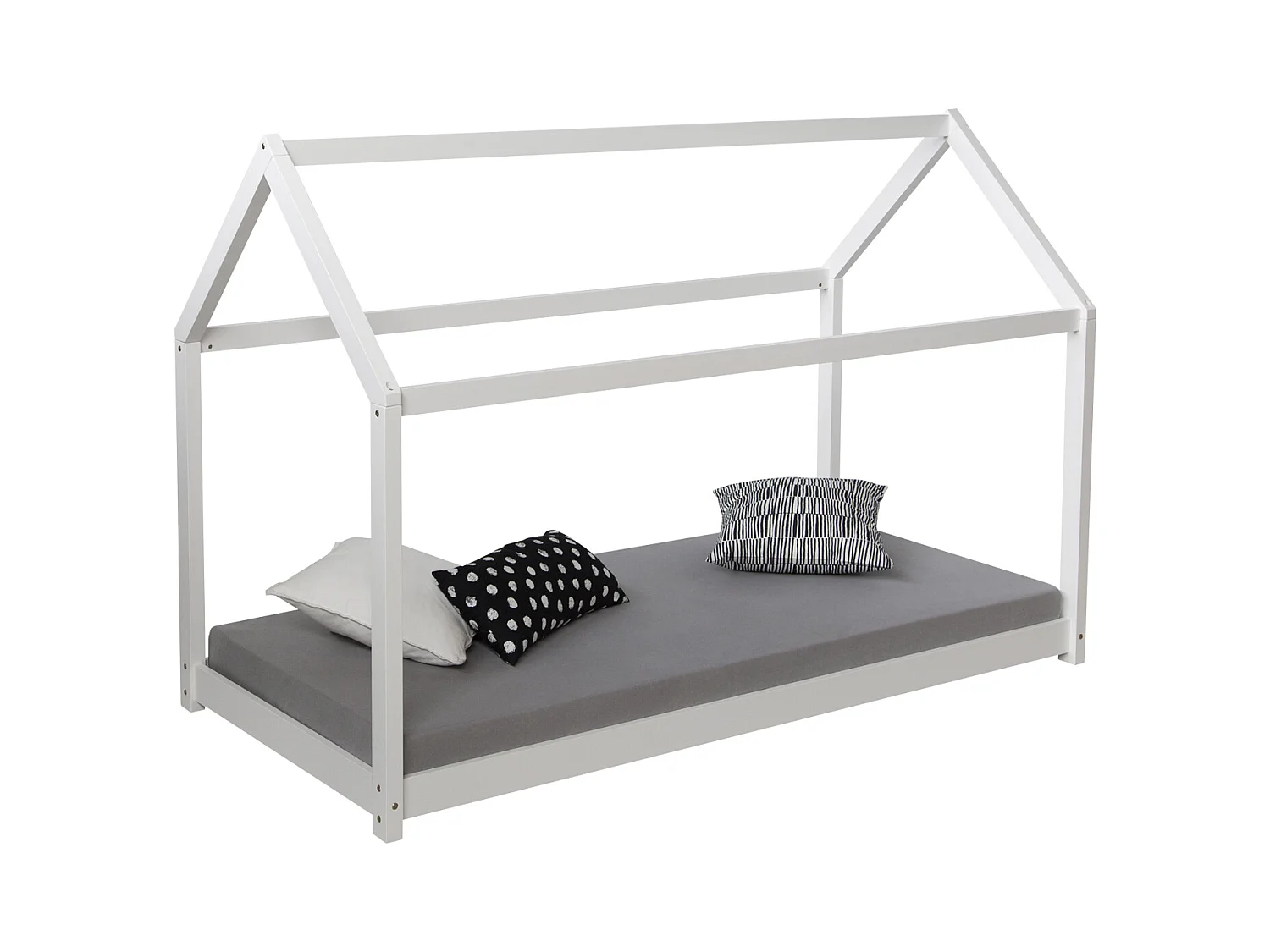 Speelbed 90x200 cm wit