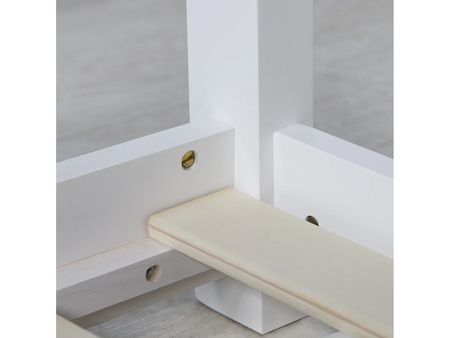 Spielbett 90x200 cm weiß