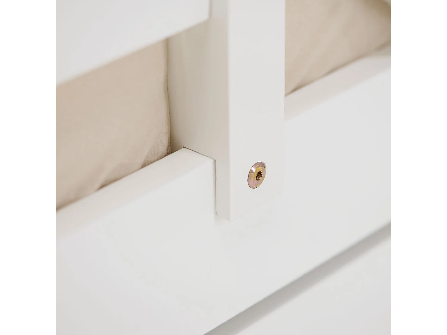 Kinderbett 207x158x97 cm weiß