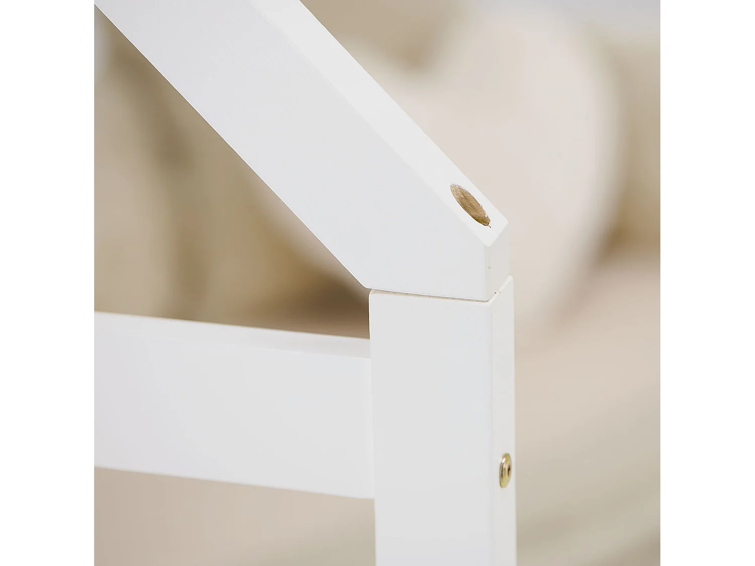 Kinderbett 207x158x97 cm weiß