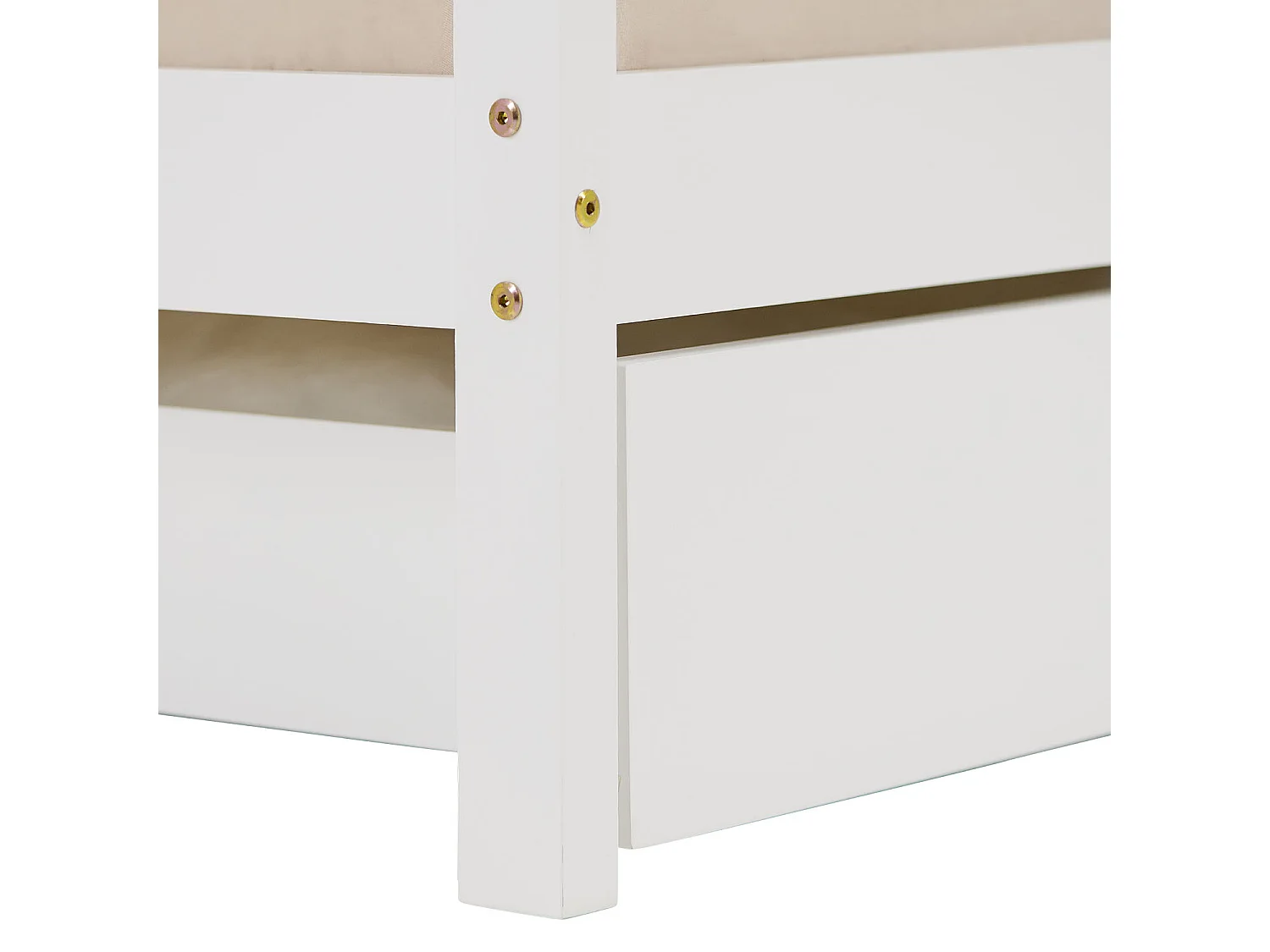 Kinderbett 207x158x97 cm weiß