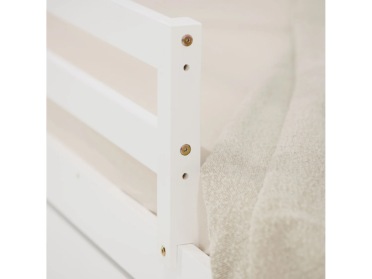 Kinderbett 207x158x97 cm weiß