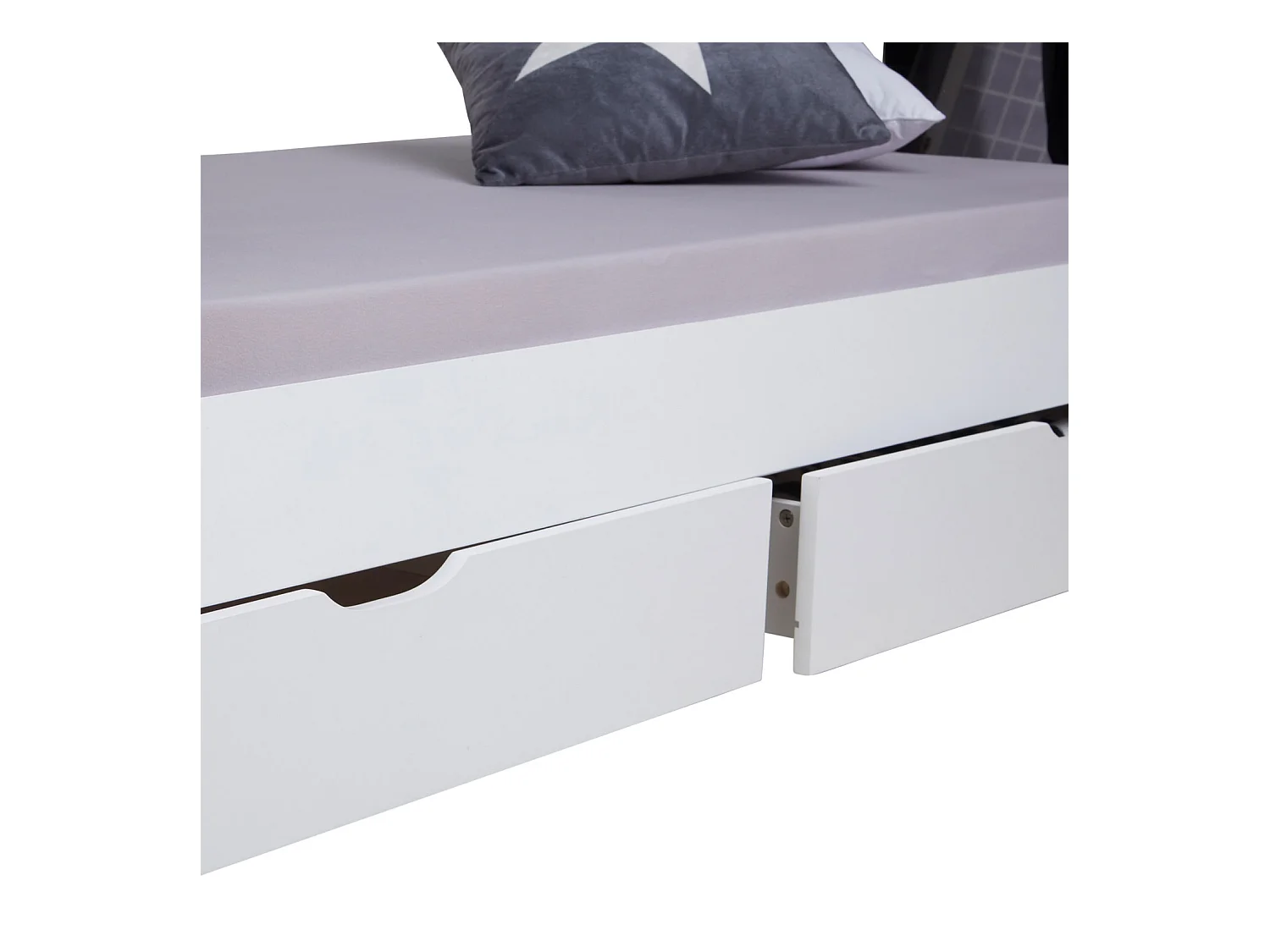 Kinderbed 90x200 cm wit